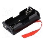 Suport pentru baterii R6, pentru 2 baterii, KEYSTONE - 2462RB Suport pentru baterii R6, pentru 2 baterii, KEYSTONE - 2462RB