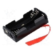 Suport pentru baterii R6, pentru 2 baterii, KEYSTONE - 2462RB