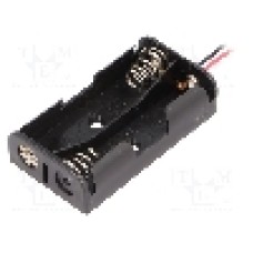 Suport pentru baterii R6, pentru 2 baterii, KEYSTONE - 2463