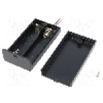 Suport pentru baterii R6, pentru 2 baterii, KEYSTONE - 2490 Suport pentru baterii R6, pentru 2 baterii, KEYSTONE - 2490