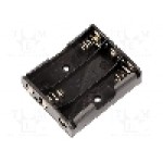 Suport pentru baterii R6, pentru 3 baterii, COMF - BH-331-3D