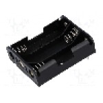 Suport pentru baterii R6, pentru 3 baterii, COMF - BH-331P