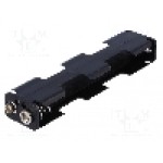 Suport pentru baterii R6, pentru 4 baterii, COMF - BH-342-1B