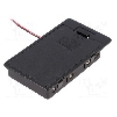 Suport pentru baterii R6, pentru 6 baterii, COMF - SBH-361A