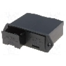 Suport tip sertar pentru baterii 6F22, pentru 2 baterii, BULGIN - BX0026