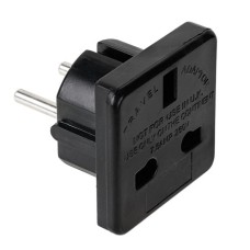 ADAPTOR TENSIUNE UK NEGRU - ZLA0562A
