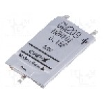 Supercondensator, 0.16F, 4.5V DC, CAP-XX - GW209F