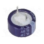 Supercondensator, 0.1F, 5.5V DC, BIGCAP - BCE005R5C104FS