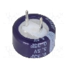 Supercondensator, 0.33F, 5.5V DC, BIGCAP - BCE005R5C334FBS