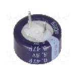 Supercondensator, 0.47F, 5.5V DC, BIGCAP - BCE005R5C474FS