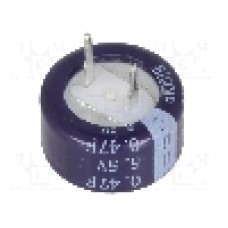Supercondensator, 0.47F, 5.5V DC, BIGCAP - BCE005R5C474FS