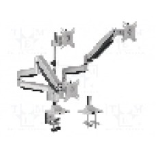 Suport pentru monitor, pentru trei monitoare, LOGILINK - BP0052
