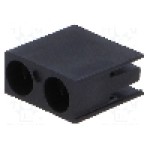 Carcasa dioda LED, 3mm, poliamida, FIX&FASTEN - FIX-LED-306