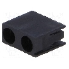 Carcasa dioda LED, 3mm, poliamida, FIX&FASTEN - FIX-LED-307