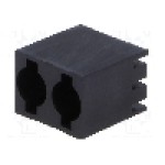 Carcasa dioda LED, 3mm, poliamida, FIX&FASTEN - FIX-LED-310