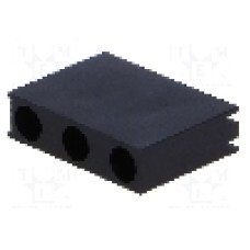 Carcasa dioda LED, 3mm, poliamida, FIX&FASTEN - FIX-LED-331