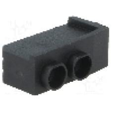 Carcasa dioda LED, 3mm, poliamida, FIX&FASTEN - FIX-LEK-323