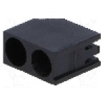 Carcasa dioda LED, 5mm, poliamida, FIX&FASTEN - FIX-LED-528