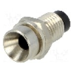 Suport pentru LED, 3mm, nichelat, T203255 Suport pentru LED, 3mm, nichelat, T203255