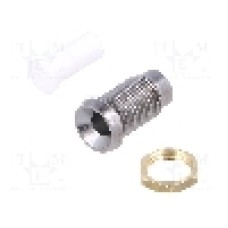 Montura pt. LED, 3mm, metal, BULGIN - A104700AAA