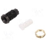 Montura pt. LED, 3mm, plastic, BULGIN - A104700AAC Montura pt. LED, 3mm, plastic, BULGIN - A104700AAC