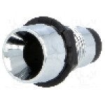 Montura pt. LED, 5mm, {{Material}}, SCI - R9-107 CHROME