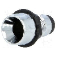 Montura pt. LED, 5mm, {{Material}}, SCI - R9-107 CHROME
