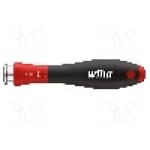 Maner de şurubelniţa, {{Tip varf}}, lungime 105mm, varf {{Dimensiune varf}}, WIHA - 30373