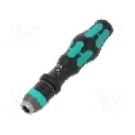 Maner de şurubelniţa, {{Tip varf}}, lungime 90mm, varf {{Dimensiune varf}}, WERA - 05051272001 Maner de şurubelniţa, {{Tip varf}}, lungime 90mm, varf {{Dimensiune varf}}, WERA - 05051272001