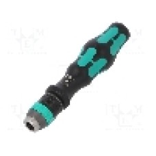 Maner de şurubelniţa, {{Tip varf}}, lungime 90mm, varf {{Dimensiune varf}}, WERA - 05051272001 Maner de şurubelniţa, {{Tip varf}}, lungime 90mm, varf {{Dimensiune varf}}, WERA - 05051272001