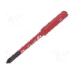 Tija inlocuibila, Pozidriv®, lungime 75mm, varf PZ1, WIHA - 34585 Tija inlocuibila, Pozidriv®, lungime 75mm, varf PZ1, WIHA - 34585