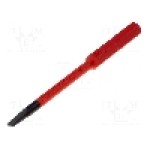 Tija inlocuibila, plata, lungime 75mm, varf 4,0x0,8mm, WIHA - 34580