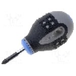 şurubelniţa, Pozidriv®, lungime 83mm, varf PZ1, BAHCO - BE-8801