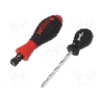 şurubelniţa, {{Tip varf}}, lungime 142mm, varf {{Dimensiune varf}}, WIHA - 26464