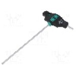 şurubelniţa, imbus, lungime 249mm, varf HEX 5mm, WERA - 05023344001