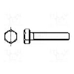 Surub M14, oţel, lungime 50mm, hexagonal, pas filet {{Pas filet}}, BOSSARD - 1051083