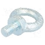 Surub M20, otel, 30mm, cap tip ochi, DROMET, SZU20