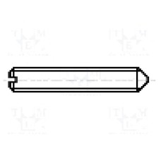 Surub M2,5, otel inoxidabil A1, 6mm, cap fara cap, BOSSARD, 1579738