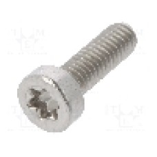 Surub M2,5, otel inoxidabil A2, lungime 8mm, cap rotund, pas filet {{Pas filet}}, BOSSARD - 3108703