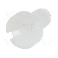 Surub M2,5, poliamida, 4mm, cap rotund, BOSSARD, 3657382