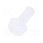 Surub M2,5, poliamida, lungime 6mm, cap rotund, pas filet 0.45, DREMEC - 8G201M2.5X06 Surub M2,5, poliamida, lungime 6mm, cap rotund, pas filet 0.45, DREMEC - 8G201M2.5X06