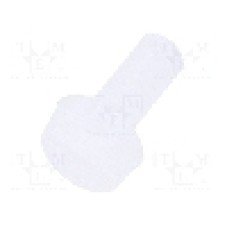 Surub M2,5, poliamida, lungime 6mm, cap rotund, pas filet 0.45, DREMEC - 8G201M2.5X06 Surub M2,5, poliamida, lungime 6mm, cap rotund, pas filet 0.45, DREMEC - 8G201M2.5X06