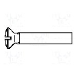 Surub M3, alama, 6mm, cap ingropat, BOSSARD, 1208713