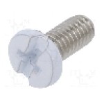 Surub M3, alama, lungime 6mm, cap rotund, pas filet 0.5, KEYSTONE - 9191-4