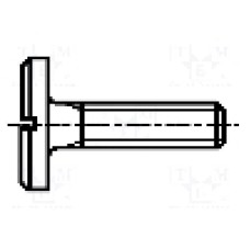 Surub M3, otel, 10mm, cap rotund, BOSSARD, 1097342 Surub M3, otel, 10mm, cap rotund, BOSSARD, 1097342