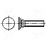 Surub M3, otel, 6mm, BOSSARD, 1536486