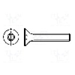 Surub M3, otel, 6mm, cap ingropat, BOSSARD, M3X6/BN4851 ISO14581