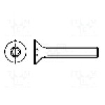 Surub M3, oţel, lungime 5mm, ingropat, pas filet {{Pas filet}}, BOSSARD - 3271472