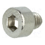 Surub M4, 4mm, otel inoxidabil A2, pas filet 0,7, KRAFTBERG - M4X4/D912-A2