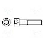 Surub M4, otel rezistent la acizi A4, 30mm, cap rotund, BOSSARD, 1233955 Surub M4, otel rezistent la acizi A4, 30mm, cap rotund, BOSSARD, 1233955